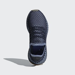 Adidas Deerupt Runner Gyerek Utcai Cipő - Kék [D43517]